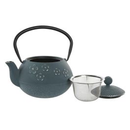Tetera Oriental DKD Home Decor Azul 14 x 15.5 x 16 cm Tetera Oriental DKD Home Decor Azul 14 x 15.5 x 16 cm