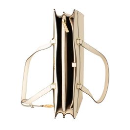 Bolso de Hombro Michael Kors 35F4GTVT9L-LT-CREAM Beige 37 x 28 x 12 cm