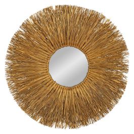 Espejo Fibra Natural Decoración 80 X 5 X 80 cm Precio: 69.7686. SKU: B1EGT4BFGC