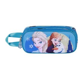 Karactermania Estuche Portatodo Doble 3D Frozen 2 Lovely 22x8x9,5 cm