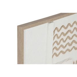 Cuadro Urban DKD Home Decor Blanco Natural 2 x 70 x 50 cm (2 Unidades)