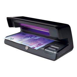 Detector De Billetes Falsos Safescan 55 Negro Con Luz Ultravioleta