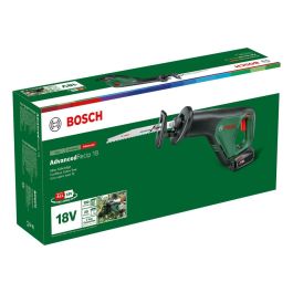 Bosch AdvancedRecip 18 Sierra recíproca inalámbrica: solo herramienta, cortes rápidos, baja vibración, ergonómica para máxima comodidad