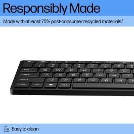 HP Teclado de Escritorio con Cable USB 320K - Productividad Diaria Confortable y Fiable