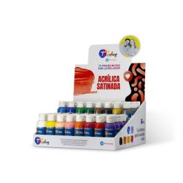 Tcolors Pintura Textil Naranja, Alta Adherencia y Flexibilidad, Cubre Cualquier Tono, Aplicación con Rodillo, Pincel, Aerógrafo, 80 ml Precio: 3.88999996. SKU: B1BSE6T85S