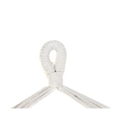 DKD Home Decor Silla Colgante para Terraza y Jardín Azul y Blanco 60 x 135 x 100 cm