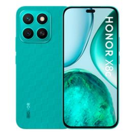 Honor X8c Smartphone Verde 6.7" AMOLED 120Hz, 8GB RAM, 256GB Almacenamiento Interno, Cámara 108MP, Batería 5000mAh