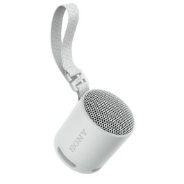Sony Altavoz Portable Bluetooth SRS-XB100/ 2.0/ Gris Claro. Sonido potente y nítido, resistente al agua IP67, hasta 16h de batería.