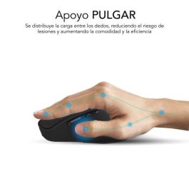 SUBBLIM COMFORT ERGO DUAL MOUSE BATTERY BLACK SUBBLIM COMFORT ERGO DUAL MOUSE BATTERY BLACK