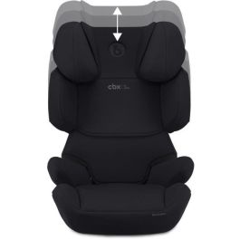 Silla de coche CYBEX Solution X i-Fix - De 3 a 12 años - Pure Black