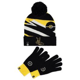 DIFUZED Set Gorro y Guantes Pikachu Pokemon Acrílico y Nylon Precio: 27.50000033. SKU: B12Q78XS72