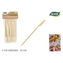 Set de 100 pinchos de bambú agarrador 18 cm Algon (18 Unidades) Precio: 23.50000048. SKU: B1G9RCMYN5