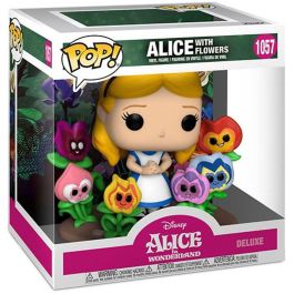Funko 70th Alice with Flowers - Figura POP Disney Alicia en el País de las Maravillas - Vinilo 9cm