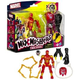 MixMashers Iron Spider Deluxe, figura personalizable de 12 cm para mezclar y combinar con accesorios, Marvel, a partir de 4 años Precio: 35.50000003. SKU: B15DYVRFGD