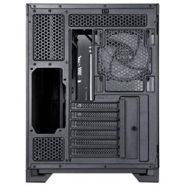 Chieftec Midi Visio GM-30B-TG-OP Caja de PC Negra con Panel de Vidrio Templado para Gaming ATX Micro ATX