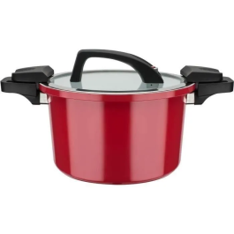 GSW Olla a Presión Baja GSW4005643811101 - 24 cm - 6 L - Aluminio Forjado - Inducción - Roja Precio: 76.99516649. SKU: B1EZBNRVSE