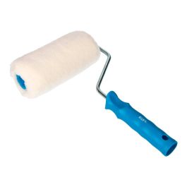 Edm Rodillo profesional acrílico 18cm pelo largo para pinturas en fachadas y muros de cemento