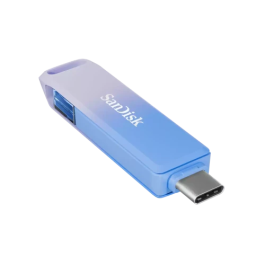 SanDisk Creator Phone Drive Unidad Flash USB 256 GB USB Type-C / Lightning 3.2 Gen 1 Azul, Lila SDIXD0N-256G-GN6TP