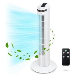 Grunkel Ventilador De Torre 45 W 3 Velocidades C-Temporizador Y Mando A Distancia Blanco Precio: 27.59000013. SKU: B143B2JCNM