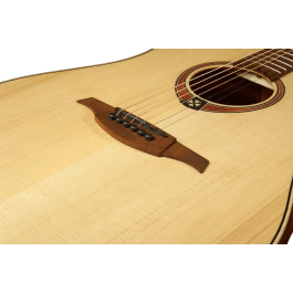 LAG Guitarra Acústica Folk Dreadnought Tramontane 70 - Natural Lag Satinado Tapa Abeto Engelmann Macizo
