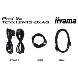 iiyama DS TE8612MIS Pantalla Interactiva IPS 86" (217cm) 4K UHD Táctil con HDMI y USB-C