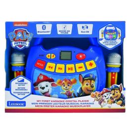 Lexibook Mp320Paz Karaoke Digital Portátil Inalámbrico Bluetooth Patrulla Canina con 2 Micrófonos para Niños +3 Años