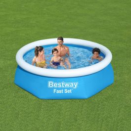 Bestway Piscina Hinchable Adulto Aro con Depurador 244x61 cm Jardin 57450