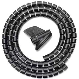 Aisens Organizador de Cable en Espiral 25 mm Negro 1.0M Precio: 2.50000036. SKU: B18XRQCMSB