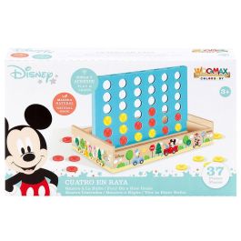 WOOMAX Juego Cuatro en Raya de Madera Disney con 37 Piezas, Tablero 25x15.5cm, Edad +3 años Precio: 15.49999957. SKU: B1JZD8JWQT