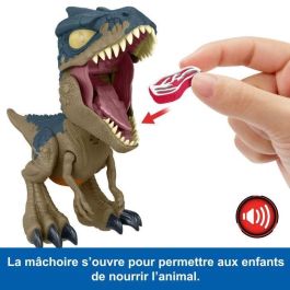 Mattel Hvb45 Jurassic World Mega Roar Allosaurus Figura de Acción Mandíbula Abatible Ruge 7.7 pulgadas Chaos Theory +4 años Mattel Hvb45 Jurassic World Mega Roar Allosaurus Figura de Acción Mandíbula Abatible Ruge 7.7 pulgadas Chaos Theory +4 años