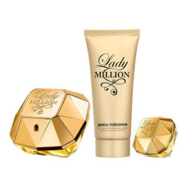 Paco Rabanne, Lady Million Edp 80 mL + Body 100 mL + Edp 5 mL Precio: 112.89000041. SKU: B18N5SJBD8