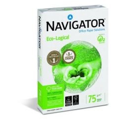 Papel A4 Navigator Eco-Logical 75G 500H 5 unidades Precio: 32.49999984. SKU: B14BWSQT8A