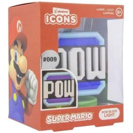 PALADONE Lámpara Icon POW Super Mario 10cm