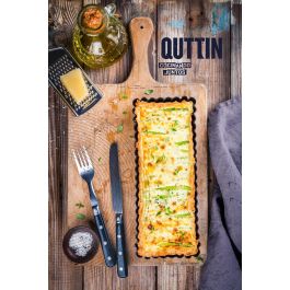 Quttin Molde Horno Desmontable 35 x 11 x 2.6 cm (12 Unidades)