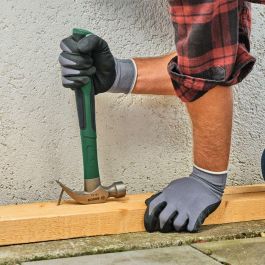 Bosch 4053423254389 Martillo de Garra 450g, Acero Carburo Duro, Extractor en V, Mango Suave, Baja Vibración