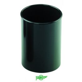 Faibo Cubilete de Plástico Negro 205-02, Diámetro 78 mm x Alto 100 mm