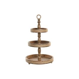 DKD Home Decor Centro de Mesa Cottage Indianrope de Mango y Cuerda Marrón 38 x 63 x 38 cm Precio: 44.5000006. SKU: B199W4FS5X