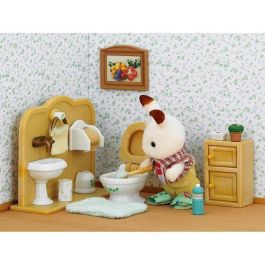 SYLVANIAN FAMILIES 5015 Set de chocolate para conejos e inodoro