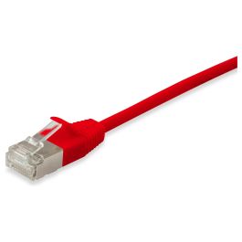 EQUIP 606144 Patchkabel Cat6a F/FTP 2xRJ45 1.00m rot Slim LSZH