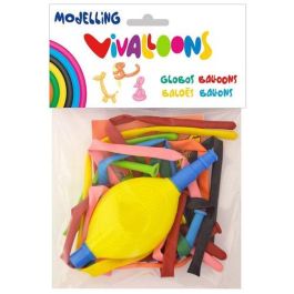 Blanca: Globo de látex biodegradable para modelar, alargado, con inflador, bolsa de 10 unidades, varios colores Precio: 1.49999949. SKU: B1FS9X9YML