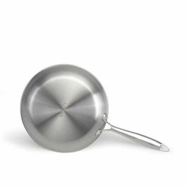 Livoo MEP158 Sartén Brigade de Acero Inoxidable 24 cm, Apta Todo Tipo de Fuegos, Inducción, Fabricada en Francia