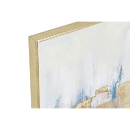 DKD Home Decor Cuadro New York Azul Dorado 80 x 60 x 3.5 cm (2 Unidades) Lienzo y PS