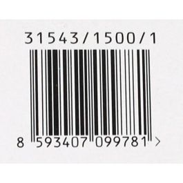 Bohemia Decantador Cristal 1500 ml con Dimensiones 20,5 cm Alto x 19 cm Largo x 7 cm Ancho (6 Unidades)