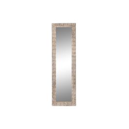 Espejo de pared DKD Home Decor 44 x 3 x 150 cm Cristal Marrón Blanco Madera de mango Indio Madera MDF Decapé Precio: 107.49999975. SKU: S3043751