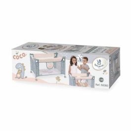Decuevas Cuna de Viaje para Muñecas hasta 46 cm Coco 50x29x30 cm