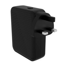 HYPER HJ1001BKWWGL Cargador de Pared Universal Carga Rápida con 3 Puertos USB-C para Móviles, Tablets, Portátiles Negro HYPER HJ1001BKWWGL Cargador de Pared Universal Carga Rápida con 3 Puertos USB-C para Móviles, Tablets, Portátiles Negro