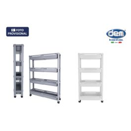 Inde Carrito Multiusos Extensible con 4 Cestos - 37.6 cm x 15.5 cm x 24.5 cm (4 Unidades)