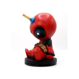 Semic Studios Figura Hucha Marvel Deadpool Diseño Skottie Young 19.5 cm