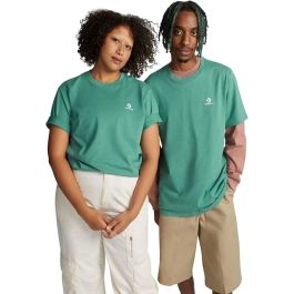 Camiseta de Manga Corta Hombre Converse Classic Fit Left Chest Star Chevron Oliva
