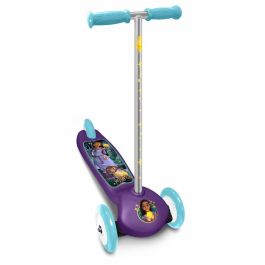 Disney Patinete 3 Ruedas WISH - Regulable Altura, Plataforma Antideslizante, Asas Anti-Pellizcos, Rodamientos ABEC 5, Freno Trasero